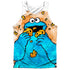 SESAME STREET/COOKIE CRUMBS (FRONT/BACK PRINT) - ADULT POLY TANK TOP - MULTI