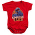 SESAME STREET/COOKIES 4 LIFE - INFANT SNAPSUIT - RED