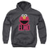 SESAME STREET/ELMO SMILE - YOUTH PULLOVER HOODIE - CHARCOAL