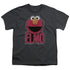SESAME STREET/ELMO SMILE - S/S YOUTH 18/1 - CHARCOAL