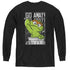 SESAME STREET/GO AWAY - YOUTH LONG SLEEVE TEE - BLACK