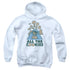 SESAME STREET/ALL THE COOKIES - YOUTH PULLOVER HOODIE - WHITE