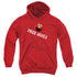 SESAME STREET/FREE HUGS - YOUTH PULLOVER HOODIE - RED