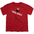 SESAME STREET/FREE HUGS - S/S YOUTH 18/1 - RED
