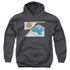 SESAME STREET/MEANWHILE - YOUTH PULLOVER HOODIE - CHARCOAL