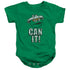 SESAME STREET/CAN IT - INFANT SNAPSUIT - KELLY GREEN