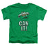 SESAME STREET/CAN IT - S/S TODDLER TEE - KELLY GREEN