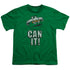 SESAME STREET/CAN IT - S/S YOUTH 18/1 - KELLY GREEN