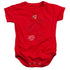 SESAME STREET/ELMO LOVES YOU - INFANT SNAPSUIT - RED