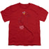 SESAME STREET/ELMO LOVES YOU - S/S YOUTH 18/1 - RED