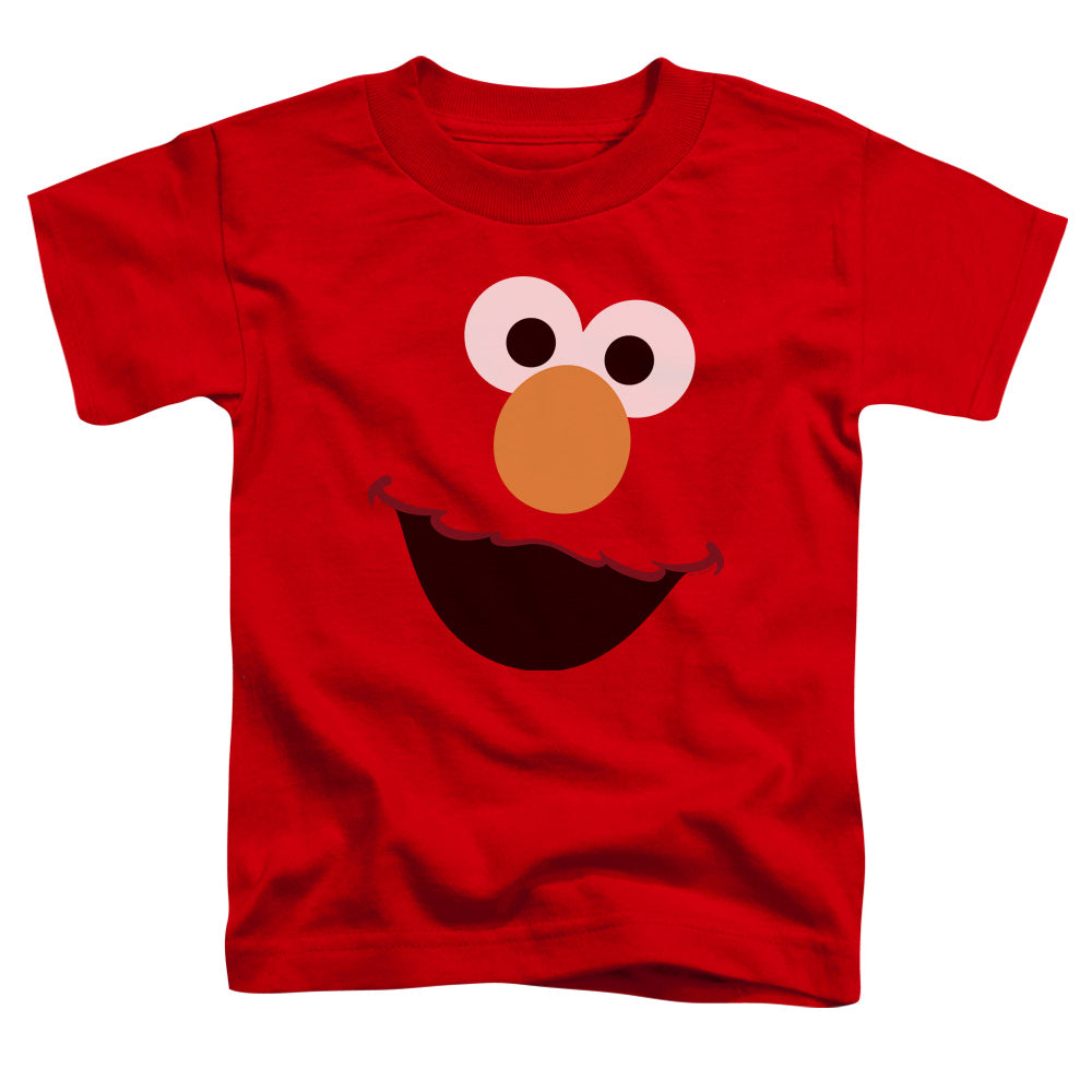 SESAME STREET/ELMO FACE - S/S TODDLER TEE - RED