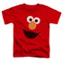 SESAME STREET/ELMO FACE - S/S TODDLER TEE - RED