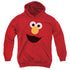 SESAME STREET/ELMO FACE - YOUTH PULLOVER HOODIE - RED
