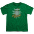 SESAME STREET/NOW SCRAM - S/S YOUTH 18/1 - KELLY GREEN
