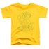 SESAME STREET/GROUCHY - S/S TODDLER TEE - YELLOW