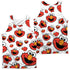 SESAME STREET/ELMO FACE PATTERN (FRONT/BACK PRINT) - ADULT POLY TANK TOP - MULTI
