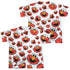 SESAME STREET/ELMO FACE PATTERN (FRONT/BACK PRINT) - S/S YOUTH POLY CREW - MULTI