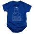 SESAME STREET/TOUCH COOKIE - INFANT SNAPSUIT - ROYAL BLUE