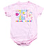 SESAME STREET/SEE EM WHY - INFANT SNAPSUIT - PINK