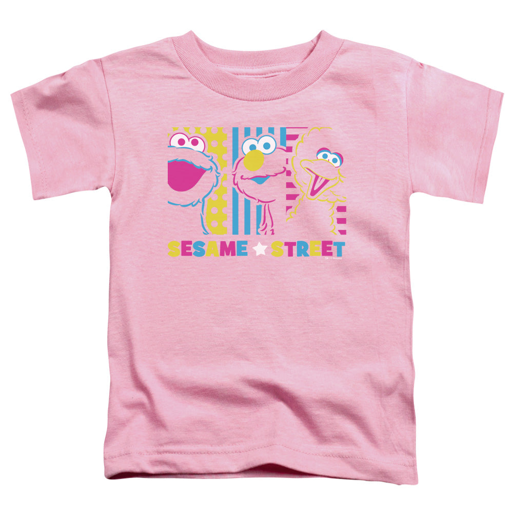 SESAME STREET/SEE EM WHY - S/S TODDLER TEE - PINK
