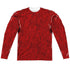 SESAME STREET/ELMO COSTUME (FRONT/BACK PRINT) - L/S ADULT POLY CREW  - MULTI