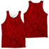 SESAME STREET/ELMO COSTUME (FRONT/BACK PRINT) - ADULT POLY TANK TOP - MULTI