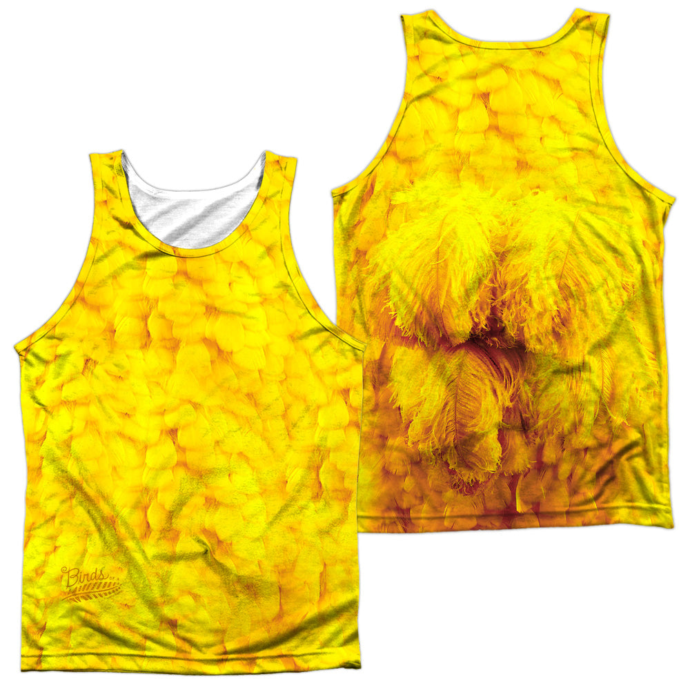 SESAME STREET/BIG BIRD COSTUME (FRONT/BACK PRINT) - ADULT POLY TANK TOP - MULTI
