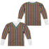 SESAME STREET/BERT COSTUME (FRONT/BACK PRINT) - L/S ADULT POLY CREW  - MULTI