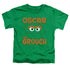 SESAME STREET/OSCAR SANDWICH - S/S TODDLER TEE - KELLY GREEN