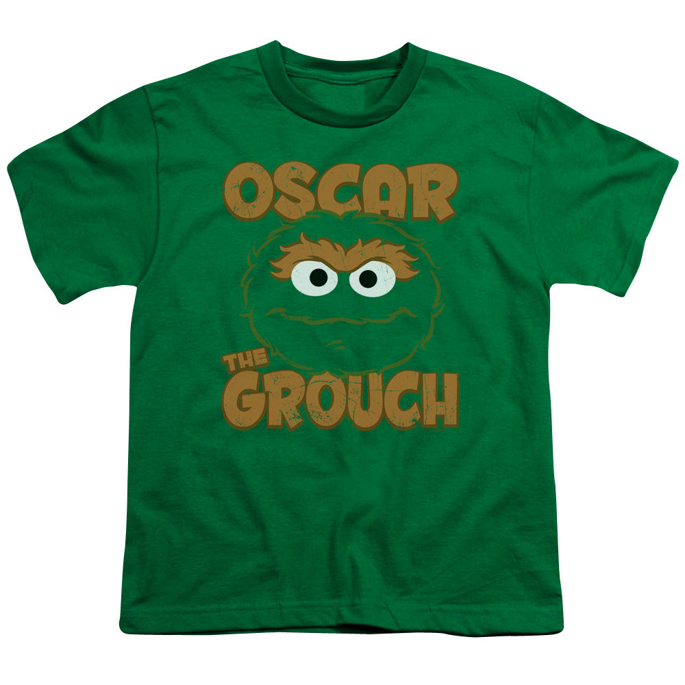 SESAME STREET/OSCAR SANDWICH - S/S YOUTH 18/1 - KELLY GREEN
