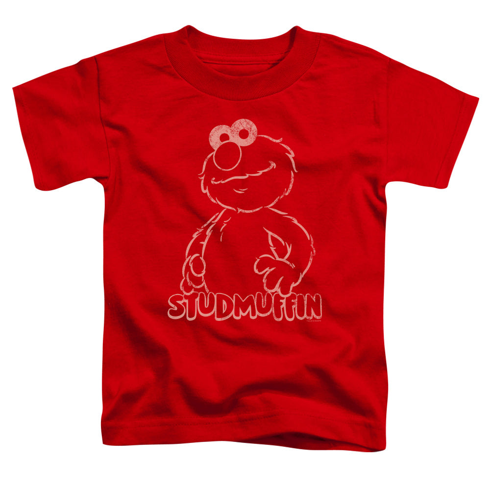 SESAME STREET/STUDMUFFIN - S/S TODDLER TEE - RED