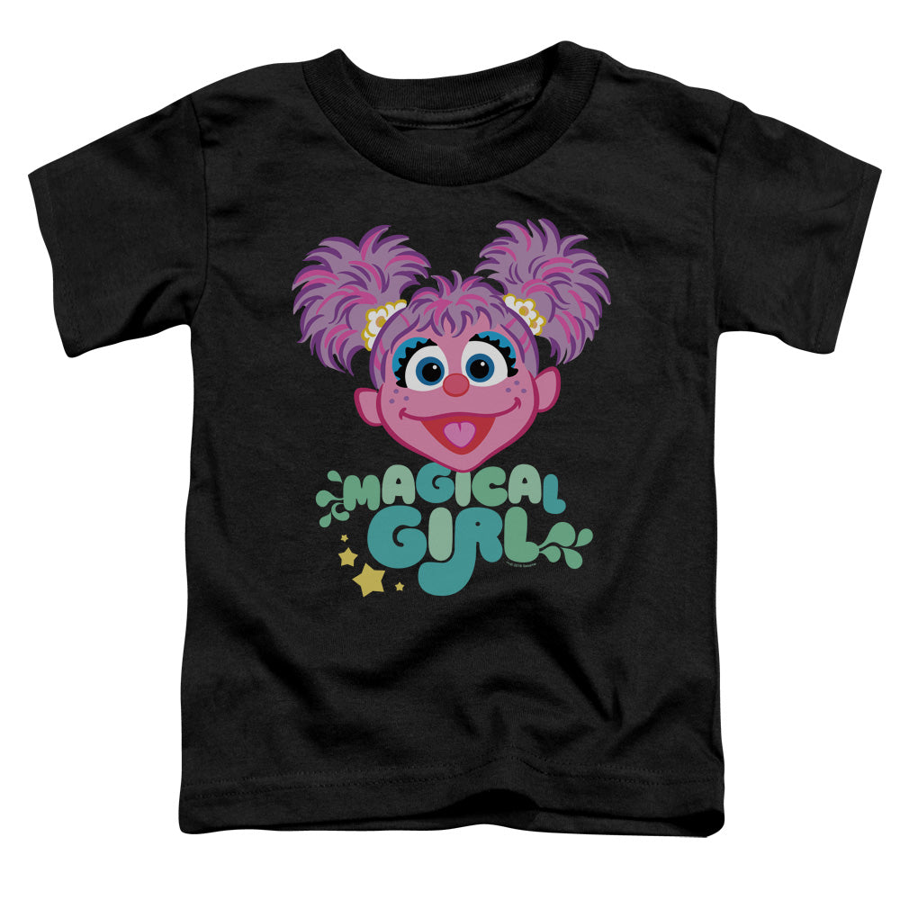 SESAME STREET/SCRIBBLE HEAD - S/S TODDLER TEE - BLACK