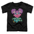 SESAME STREET/SCRIBBLE HEAD - S/S TODDLER TEE - BLACK
