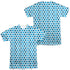 SESAME STREET/SIMPLE COOKIE PATTERN (FRONT/BACK PRINT) - S/S ADULT POLY CREW - MULTI