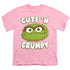 SESAME STREET/CUTE N GRUMPY - S/S YOUTH 18/1 - PINK