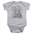 SESAME STREET/SIMPLE STREET - INFANT SNAPSUIT - ATHLETIC HEATHER