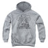 SESAME STREET/SIMPLE STREET - YOUTH PULLOVER HOODIE - ATHLETIC HEATHER