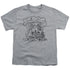 SESAME STREET/SIMPLE STREET - S/S YOUTH 18/1 - ATHLETIC HEATHER