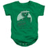 SESAME STREET/KEEPIN IT TRASHY - INFANT SNAPSUIT - KELLY GREEN