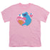 SESAME STREET/LOVE COOKIES - S/S YOUTH 18/1 - PINK