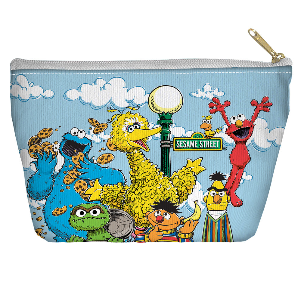 SESAME STREET/RETRO GANG - T-BOTTOM ACCESSORY POUCH