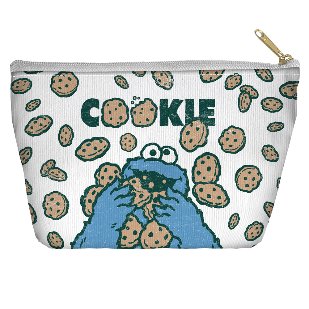 SESAME STREET/COOKIE CRUMBLE - T-BOTTOM ACCESSORY POUCH