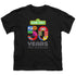 SESAME STREET/50 YEARS LOGO - S/S YOUTH 18/1 - BLACK