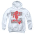 SESAME STREET/ELMO RUNS - YOUTH PULLOVER HOODIE - WHITE