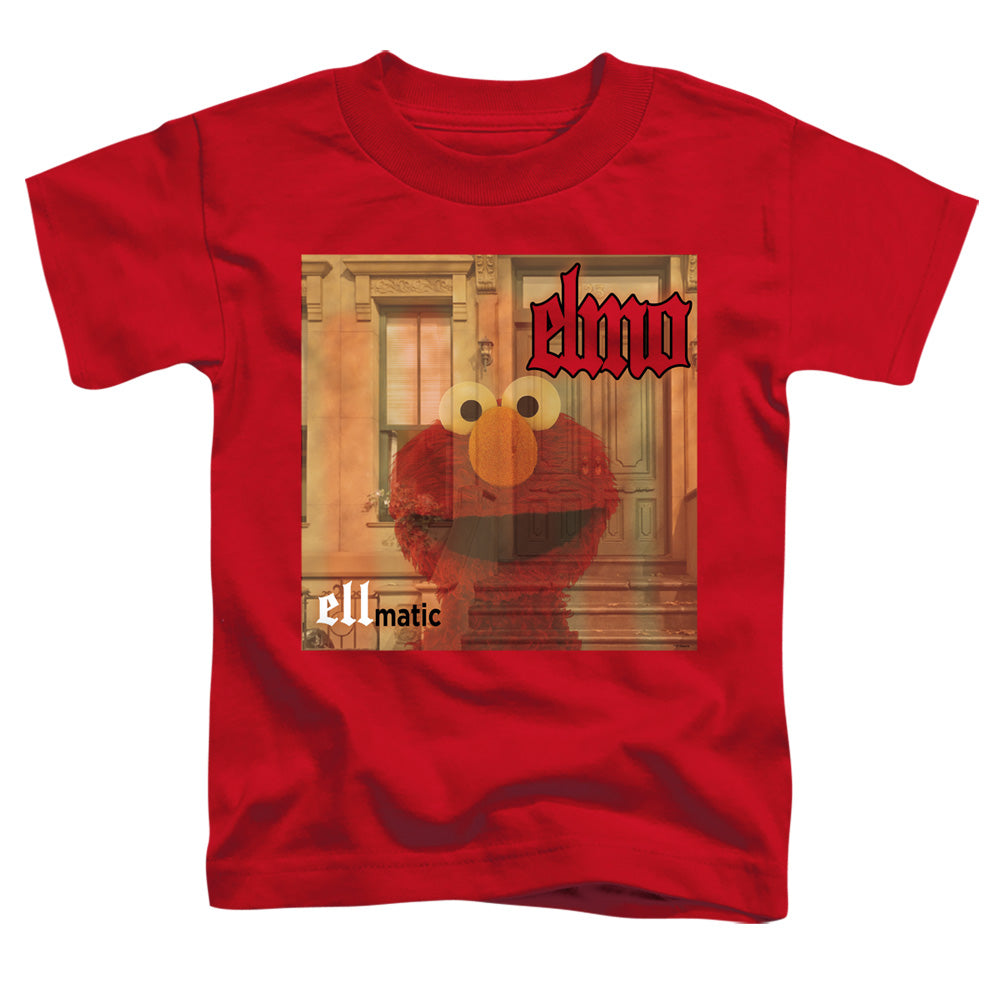 SESAME STREET/ELLMATIC - S/S TODDLER TEE - RED