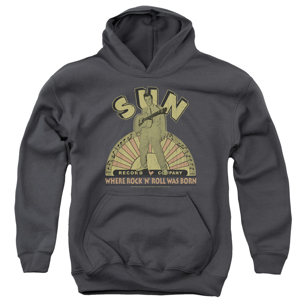 SUN/ORIGINAL SON - YOUTH PULLOVER HOODIE - CHARCOAL