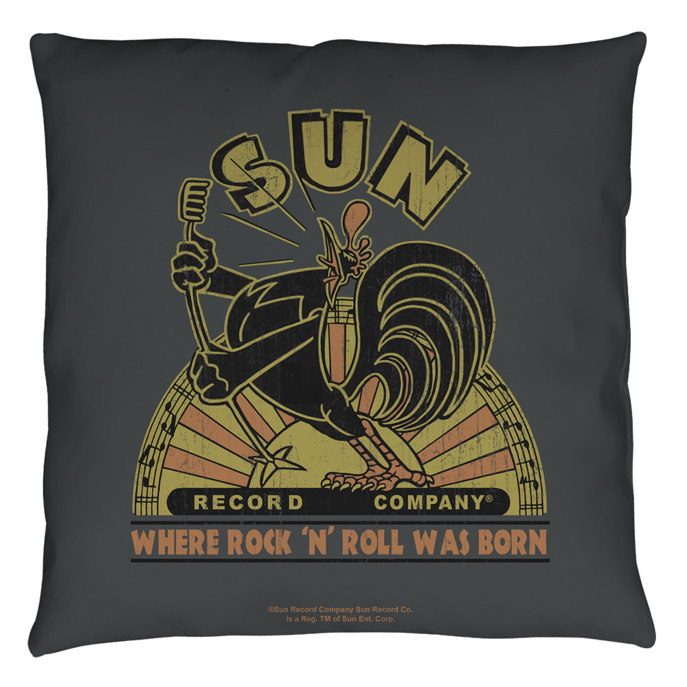 SUN RECORDS/SUN ROOSTER - THROW PILLOW