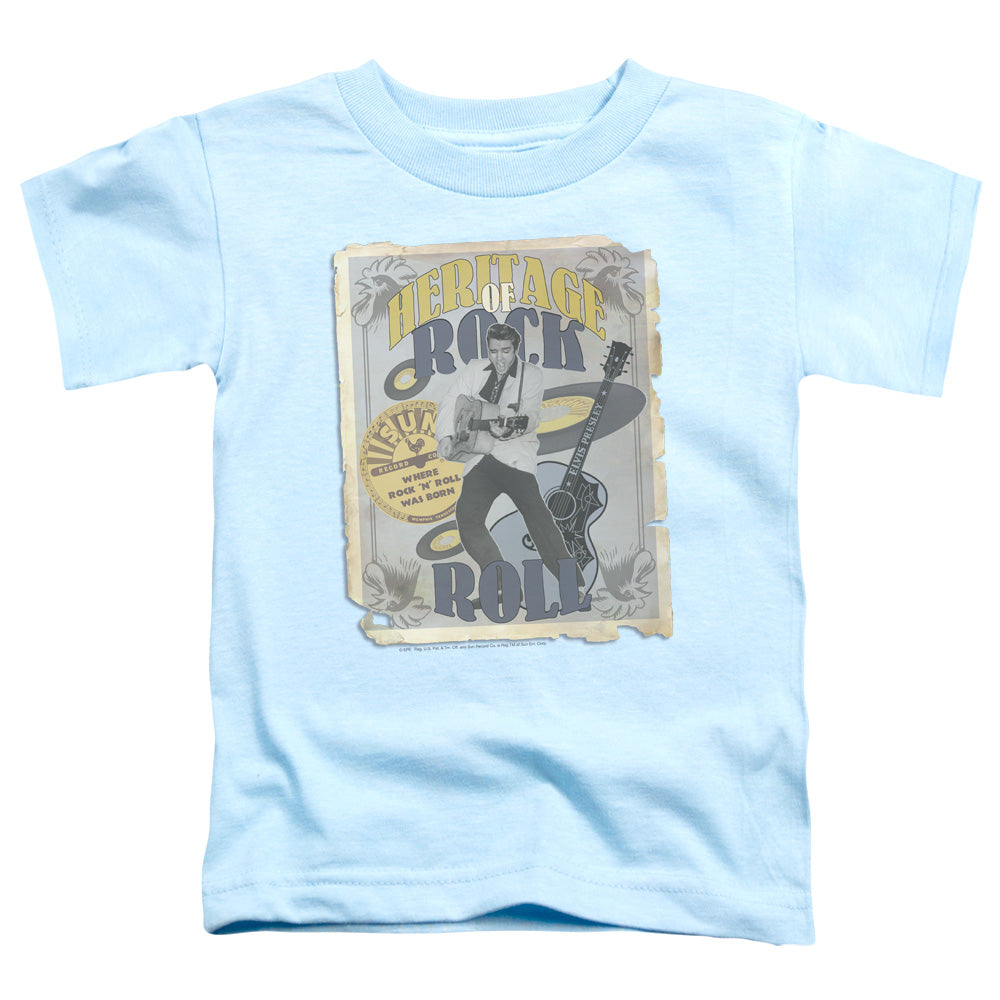 SUN/HERITAGE OF ROCK POSTER - S/S TODDLER TEE - LIGHT BLUE