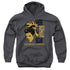 SUN/ELVIS AND ROOSTER - YOUTH PULLOVER HOODIE - CHARCOAL