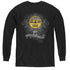 SUN/ROCKIN SCROLLS - YOUTH LONG SLEEVE TEE - BLACK